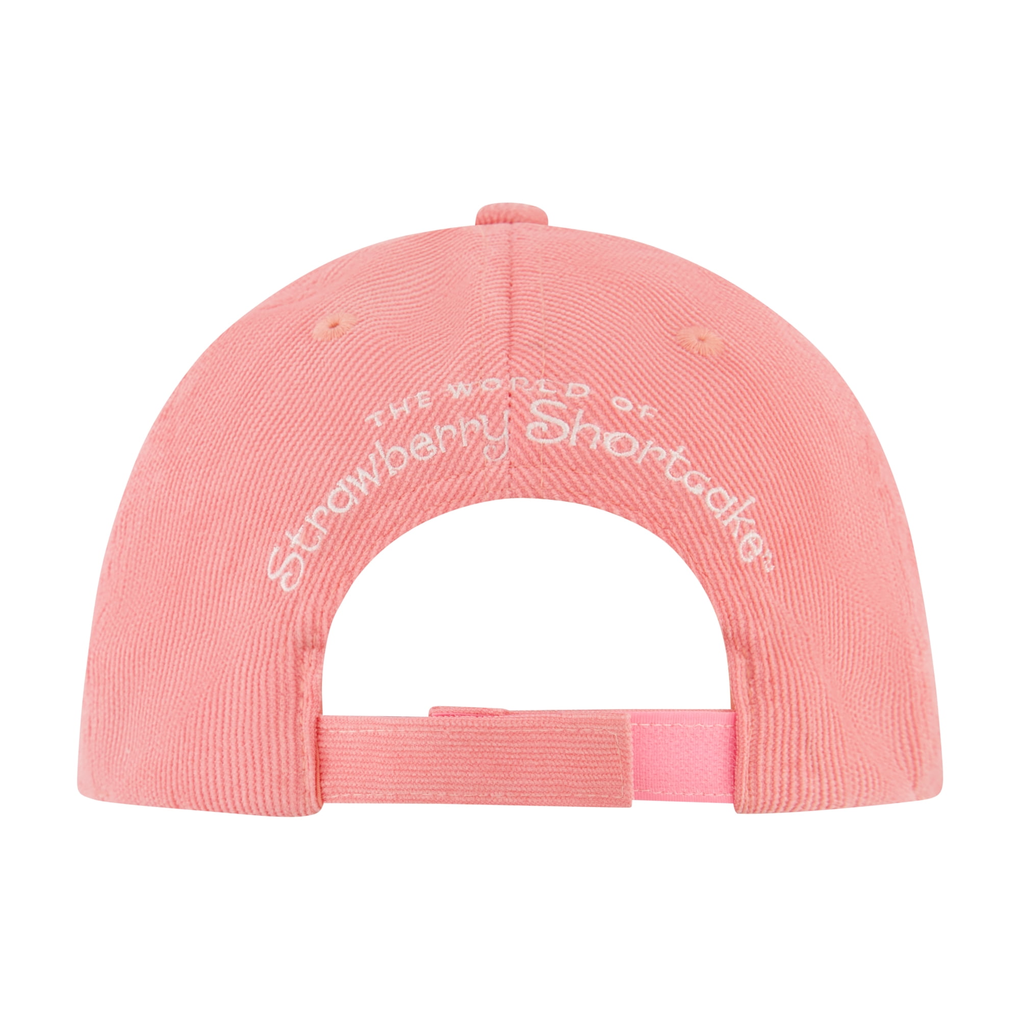 Strawberry Shortcake Girls Cotton Twill Baseball Hat, Pink