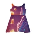 thumbnail image 3 of 'Dream Land' Women's Skater Dress (AOP), 3 of 6
