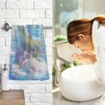 thumbnail image 7 of Yayeee 2 Pack Hand Towels for Bathroom 100% Cotton 16" x 28" Kitchen Towel, Crystal Ocean, 7 of 7