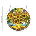 thumbnail image 4 of Dongrere Stained Acrylic Suncatcher Window Hanging, Colorful Sun Catcher for Home Indoor Outdoor Decor, Gift for Family Friends, 4 of 7