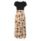 thumbnail image 4 of Vestidos Para Mujer Maxi Vestido Estampado Colorido Vestido Largo Manga Corta Estampado Playa Casual Sundress Odeerbi ODB145386, 4 of 6