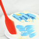 thumbnail image 4 of 2 utensilios grandes - Resistencia al calor - Juego de utensilios de silicona higiénicos de diseño de una sola pieza para mezclar y cocinar, 4 of 5