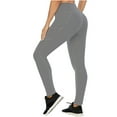 thumbnail image 2 of Wancir Soft Leggings for Women - High Waisted Tummy Control No See Through Workout Yoga Pants, 2 of 3