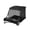Black, variant on Heavy Duty 44 Inch Tow Behind Lawn Sweeper - 29 cu.ft. Extra-Large Leaf & Grass Collector - Tool-Free Adjustable Brush Height - Easy Dumping Rope - Ideal for Riding Mowers, Yard & Driveway Cleanup