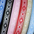 thumbnail image 2 of 12mm 10Yards Vintage Ethnic Embroidery Jacquard Ribbon Webbing Tape Lace Trim DIY Clothes Bag Accessories, 2 of 4