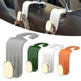 thumbnail image 2 of Car Seat Headrest Hooks Back Seat Phone Holder Hook Portable Organiser,, 2 of 7
