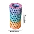 thumbnail image 3 of EGNMCR Transformable Massage Stick Fidget Stress Relief Toy Flexible Spiky Massage Roller For Muscle Relaxation Colorful Gradient Decompression Model For Kids Adul, 3 of 8