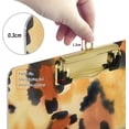 thumbnail image 3 of FMSHPON Glamour Leopard Print Clipboard Hardboard Wood Nursing Clip Board and Pull for Standard A4 Letter 13x9 inches, 3 of 7