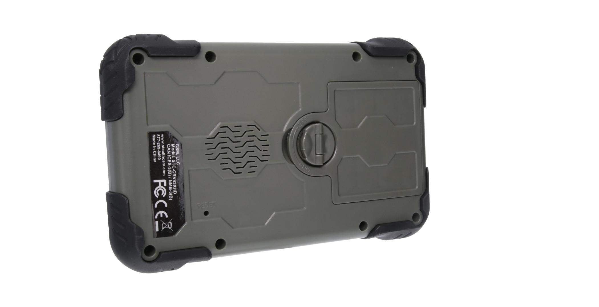 STEALTH CAM SD Card Reader /Photo & HD Video 1080P Viewer | Durable Water-Resistant Housing | 4.3" Color LCD Touch Screen | 5 Point Touch Detection | Wrist Lanyard