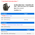 thumbnail image 2 of Air Mass Meter Hose - Compatible with 2003 - 2009 Ford Focus 2.3L 4-Cylinder 2004 2005 2006 2007 2008, 2 of 2