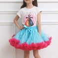 thumbnail image 3 of WOYY Little Girls Princess Layered Tutu Skirt Party Dance Puffy Tulle Skirt, Sizes 4-6, 3 of 4
