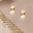 thumbnail image 4 of Modern Wall Sconces, Battery Operated LED Wall Light, Motion Sensor Magnetic Light Up Downlight, Bedside Sconce Wall Decor Light for Living Room Corridor Stairwell, 4 of 7