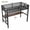 Black 863, variant on Space-Saving Metal Twin Size Loft Bed with Power Outlet and LED Lighted, Black, for Bedroom, Sturdy Frame, Noise Reduced