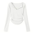 thumbnail image 5 of EDFBUYKRS Women's and Women's Buttercore Tee with Long Sleeves, Sizes M, 5 of 5