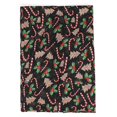 thumbnail image 2 of SHAR Santa Claus Scarf With Snowflake For Women, 2 of 3