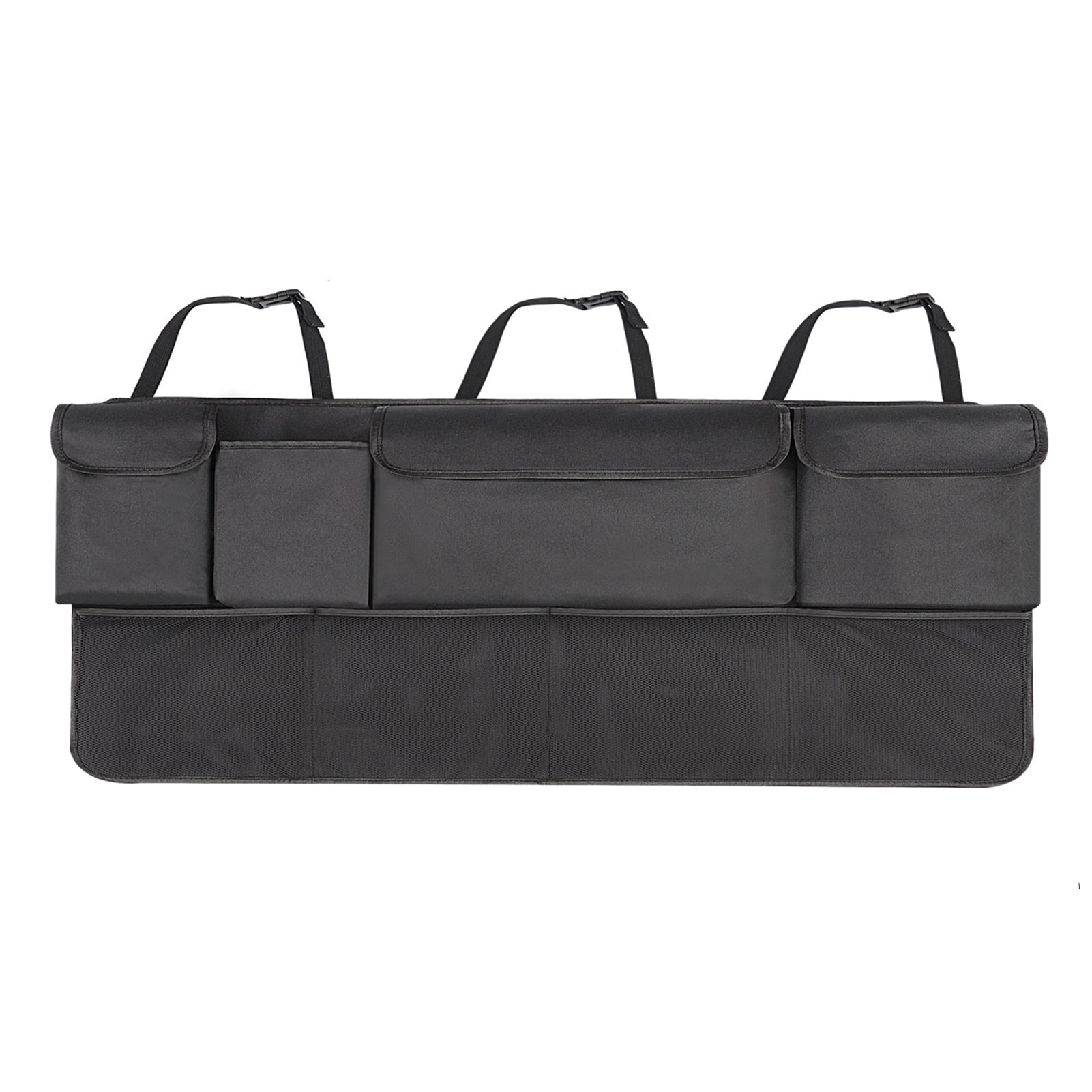 Dezsed Car Storage Pocket Car Seat Storage Bag Hanging Bag Armrest Box Car  Tissue Box Multi-functional Bag Storage Artifact on Clearance Black
