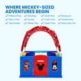 thumbnail image 5 of Mickey Mouse Deluxe Playhouse with Canopy by Delta Children – Ages 2+ - Shaded Outdoor Playhouse for Kids with Water Tables, Interactive Features, Room for Multiple Toddlers to Play, 5 of 7