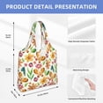 thumbnail image 4 of XMXT Canvas Tote Bag for Women, Funny Watercolor Butterfly Large Reusable Shopping Bags, Multicolor, 4 of 7