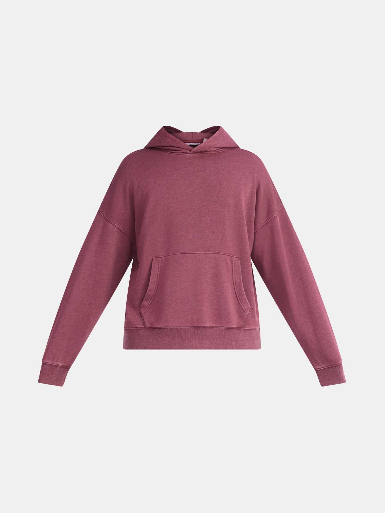 No Boundaries Boxy Fit Cropped Sweatshirt Hoodie, Men's & Big Men's