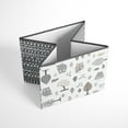 thumbnail image 3 of Bacati - Owls Grey/Beige Neutral Cotton Storage Box Large, 3 of 9