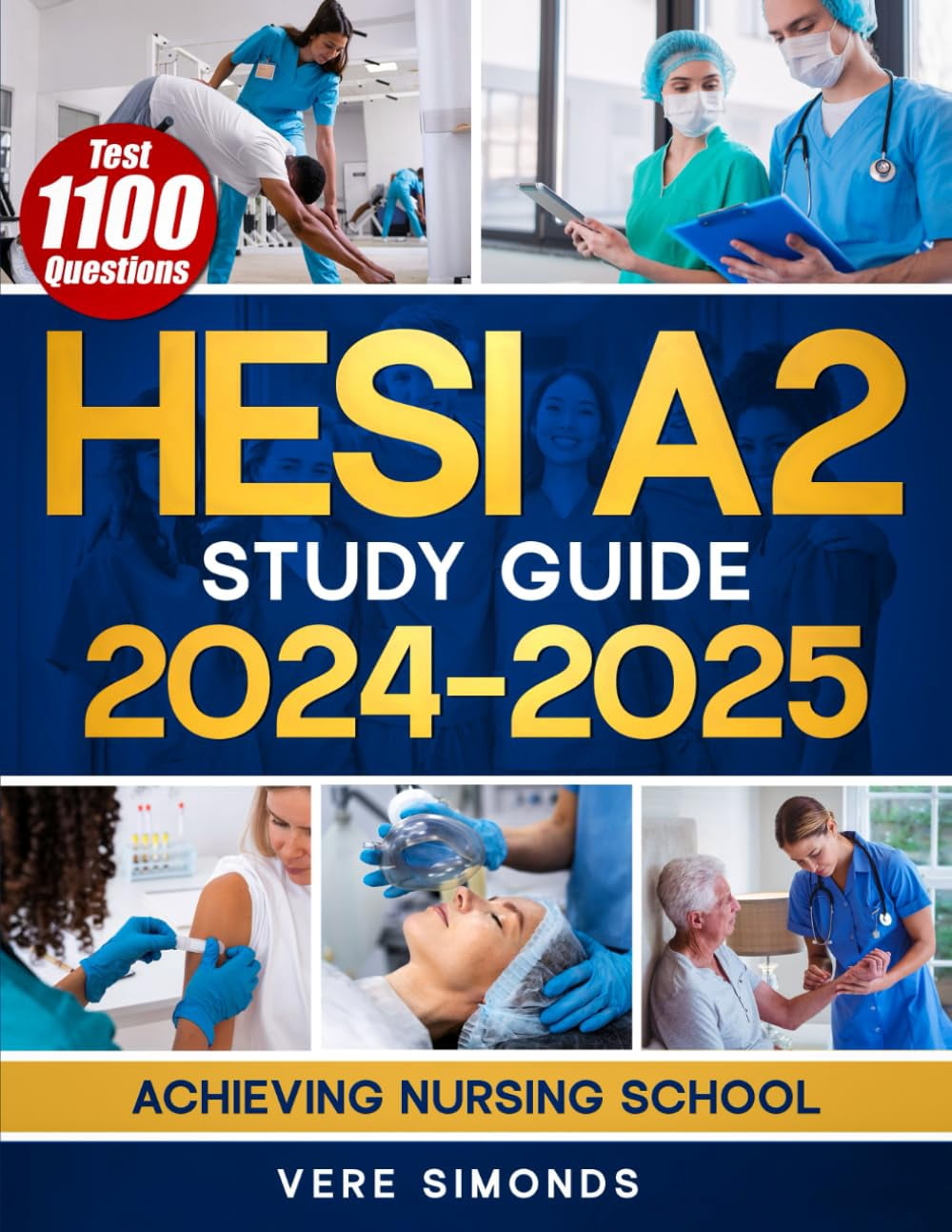 Pre-Owned HESI A2 Study Guide 2024-2025: Achieving Nursing School Success with Full-Length Practice Exams, Detailed Answers, Essential Flashcards, and Proven Test-Taking Secret Strategies