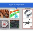 thumbnail image 4 of Fil Doux, Poignée en Caoutchouc d'Acier Coupe Précise Ressort Micro Pince Prise Confortable 4.5 Po pour Câble Plastique, 4 of 8