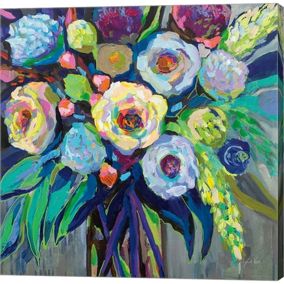 Great Art Now Nighttime by Jeanette Vertentes, Canvas Wall Art, 12W x 12H