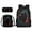 Cat Rose Leaf, variant on Kuiaobaty Cat Rose Leaf Pattern 3 Pcs Backpack Elementary Preschool School Bag with Lunch Box Pencil Case Set for Boys Girls Large Capacity Bookbag Travel Bagpack Daypack Rucksack