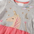 thumbnail image 5 of Bullpiano Little Girls Summer Casual Dresses, Toddler Girls Floral Beach Sundress, Kids 2-7Y Flower Dresses, Size 2-7T, 5 of 5