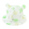 thumbnail image 3 of Gzbliryd Cute Summer Beach Sun Hat Summer Upf 50+ Summer Hat for Boys Girls Baseball Cap Hat (Light Green,0-3 Months), 3 of 3