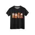 thumbnail image 1 of NIEWTR Halloween Shirts for Kids Toddler Pumpkin Face Ghost Dino Cotton Halloween Tshirt for Boys and Girls Halloween T-Shirt, 1 of 6