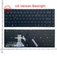 thumbnail image 1 of Clavier d'Ordinateur Portable US/RU Anglais pour HP Elitebook x360 1040 G4 1040 G5 1040 G6 HSN-Q02C Rétroéclairé US Rétroéclairé, 1 of 6