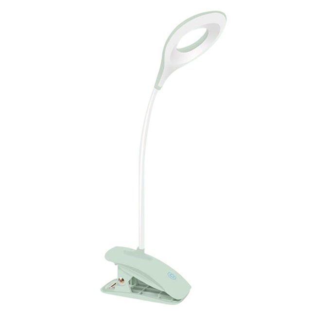 Clip de luz de lectura de cama con clip LED con sensor táctil Adepaton LKX-0170-1