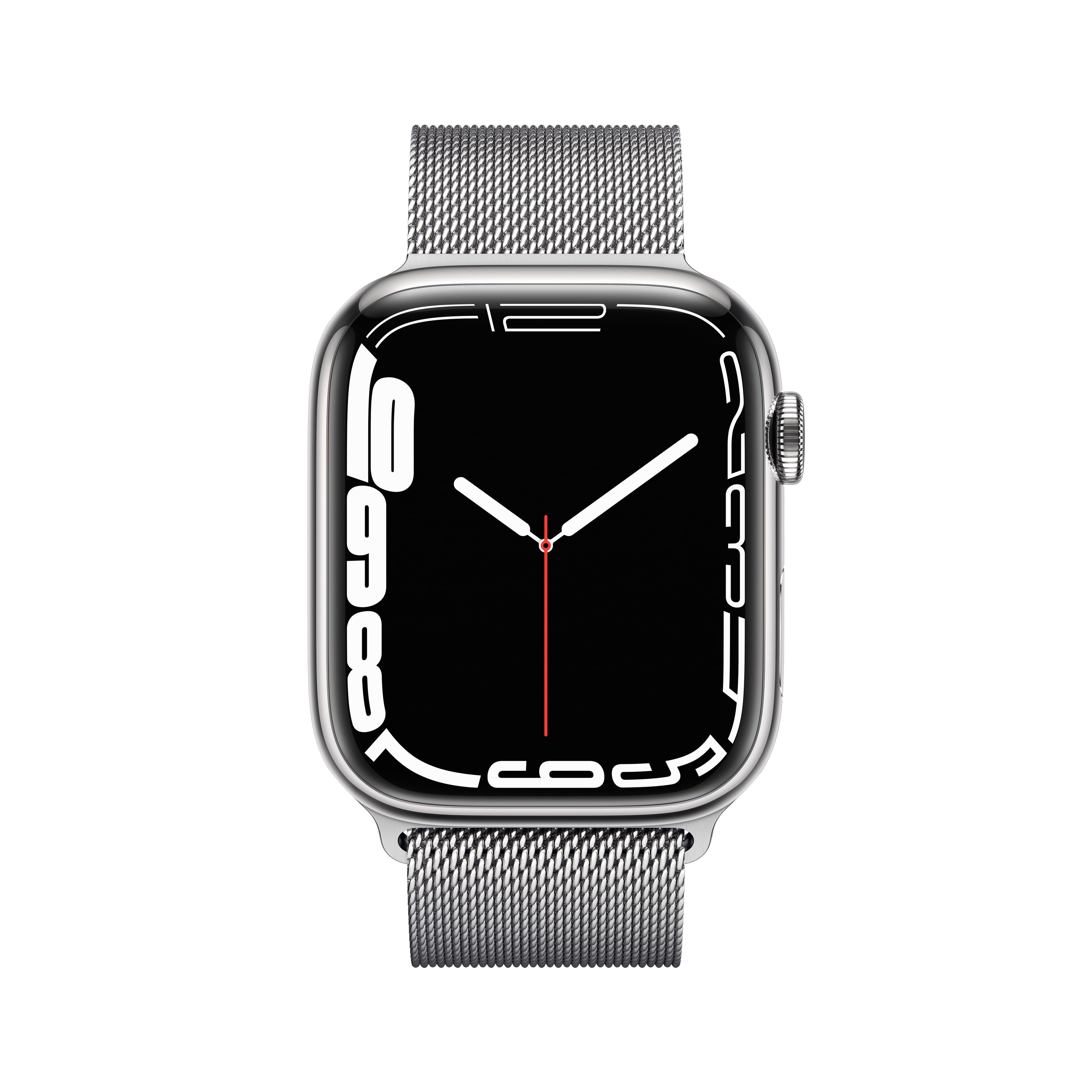 Apple Watch Series 7 GPS + Cellular, 45mm Silver Stainless Steel 