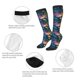 thumbnail image 3 of Fotbe Undersea Animals Calcetas Divertidas Estampadas para Hombre y Mujer, Calcetas de Algodón hasta la Rodilla para Caminar, Correr, Enfermería y Embarazo, 3 of 6