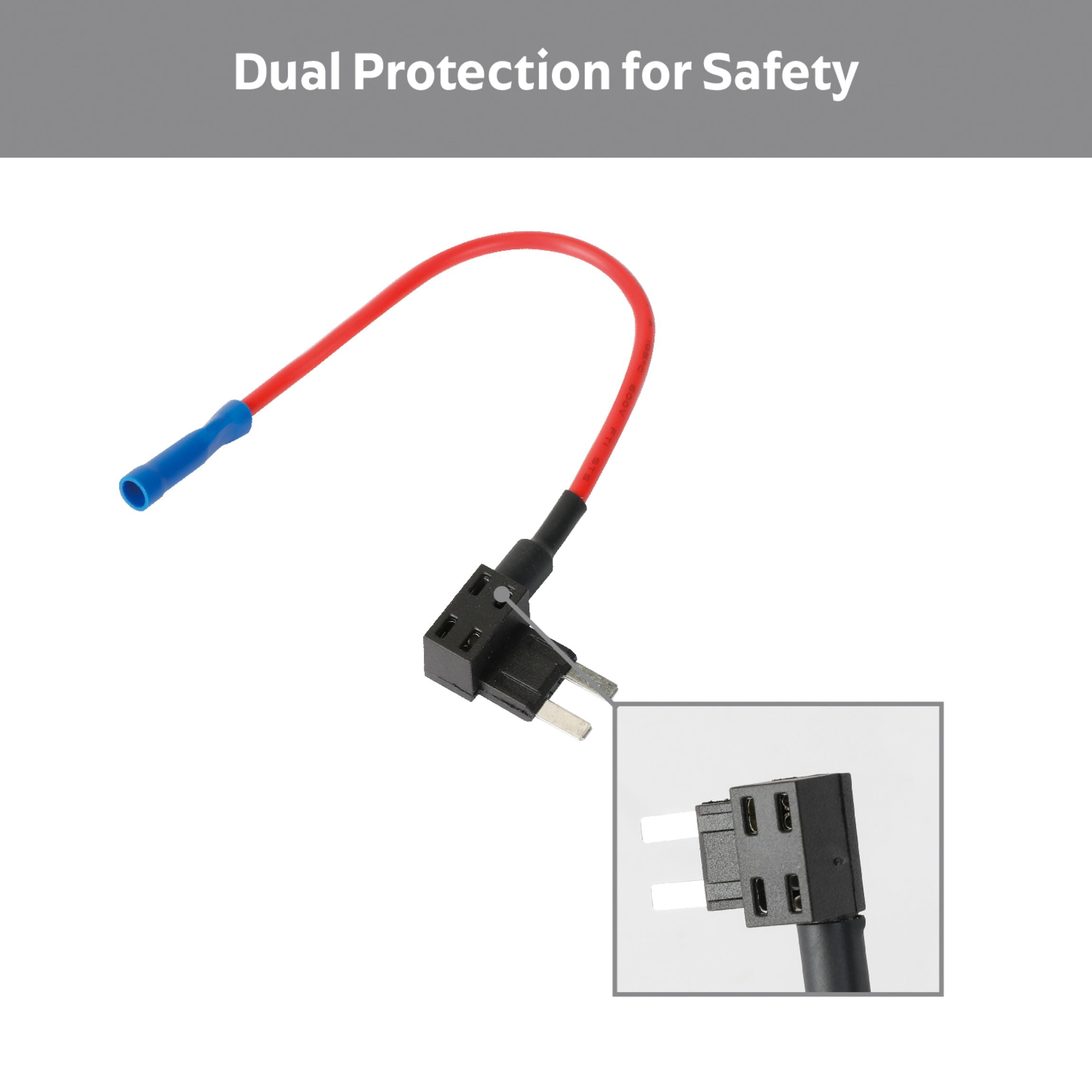 EverStart 16 Gauge Add-a-Circuit Fuse Tap for ATM/MINI Auto Blade Fuses