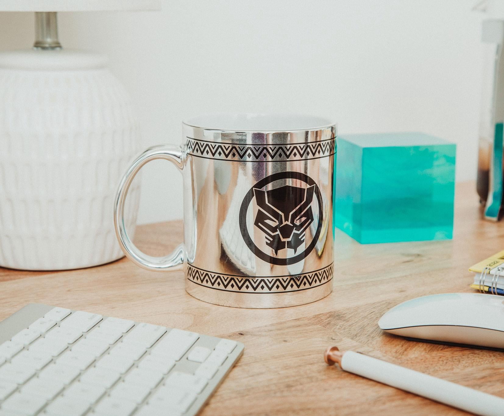 Marvel Black Panther Tribal Borders Electroplated Ceramic Mug