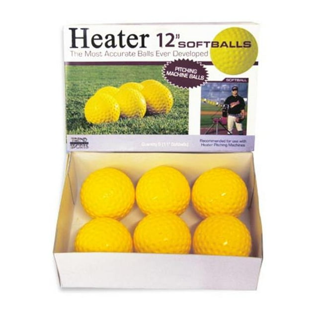 Appareil Chauffant de Lancer 12 Po, Balles de Softball, Douzaine