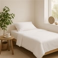 thumbnail image 2 of Juego de Sábanas Kyuden Home Algodón Individual Blanco, 2 of 6