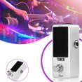 thumbnail image 3 of Pedal de efecto de afinador cromático de guitarra de alta precisión de aleación de zinc Rowin LT-910 Tmvgtek Deportes Acuáticos, 3 of 5