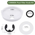 thumbnail image 2 of Kit de Bouton de Filtre de Piscine Compatible avec Hayward Star-Clear Plus C751-C900-C1200, 2 of 5