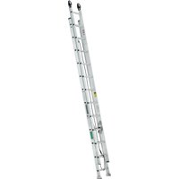 Louisville Ladder 24 ft. Aluminum Extension Ladder with Pro Grip Type II, 225 Lbs Load Capacity, W-2222-24