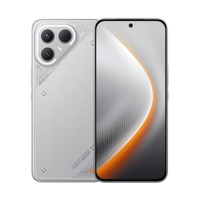 Smartphone Celular TECNO Pova 7 Pro 5G Dual SIM 256GB 12GB RAM Nuevo Liberado Gris
