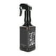 thumbnail image 3 of Botella pulverizadora de plástico de 500 ml para peluquería, herramientas de peluquería, pulverizador de agua (negro), 3 of 14