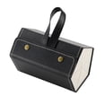 thumbnail image 1 of Organizador de anteojos de cuero plegable 2/3/4/5/6 caja de almacenamiento de gafas de sol de múltiples ranuras portátil de viaje para gafas Almacenamiento y organización del hogar L6392 negro Toystoory HA003745-09B, 1 of 1
