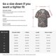 thumbnail image 5 of Fotbe Hedgehogs and Flowers1 Camisa Estampada de Manga Corta para Hombre, Casual de Verano, Estilo Playero, Sin Arrugas-Medium, 5 of 5