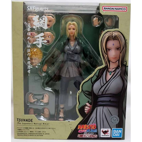 Naruto Shippuden Figurine Articulée 6 Pouces S.H. Figuarts - Tsunade Légendaire Ninja Médical