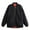 Black jacket for women, variant on Usmixi 2025 Winter Womens Bomber Coat Trendy Jacket for Women Long Sleeve Stand Collar Casual Solid Bomber Coat Fall Lightweight Open Front Zipper Oversized Pocket Outerwear