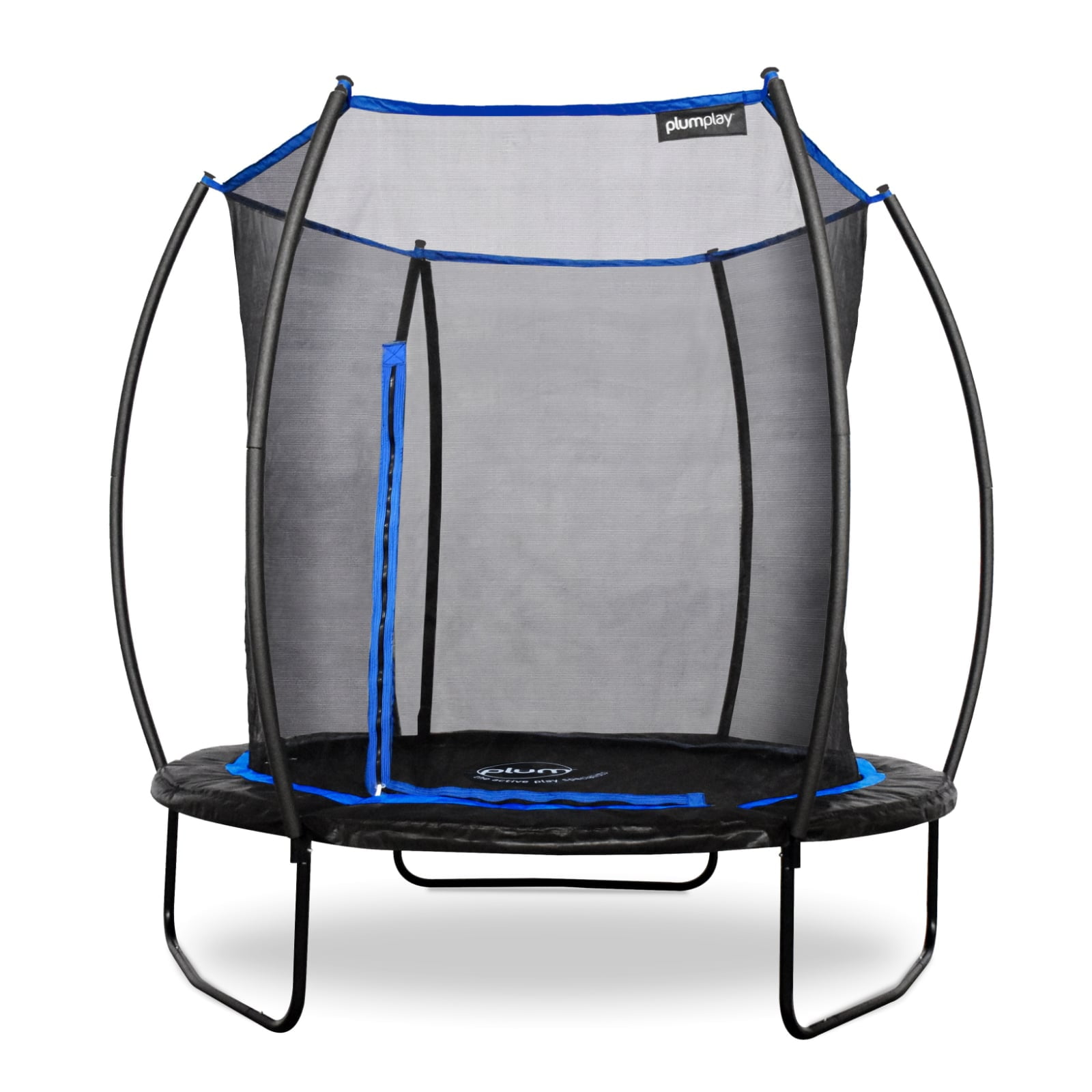 Plum® 8ft Deluxe Springsafe® Trampoline & Enclosure