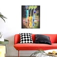 thumbnail image 4 of Lsque Pikmin Pattern Decorative Picture – Unique Modern Wall Art, Ready-to-Hang Canvas Print for Home (Vertical), 4 of 6